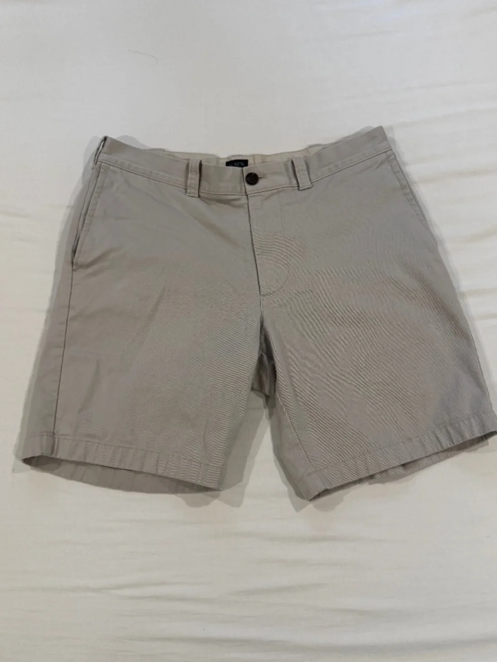 Mens J.Crew tan shorts